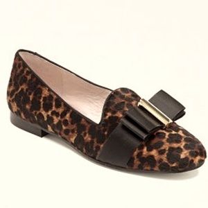 Vince Camuto Ecie Leopard Print Real Cow Hair Loafer Womens 6.5